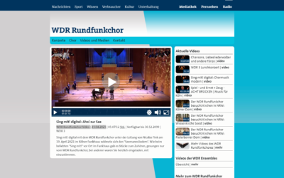WDR Rundfunkchor 23.04.2021